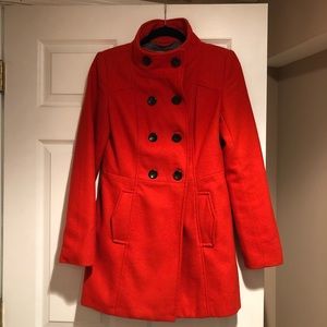 Old navy Red Peacoat
